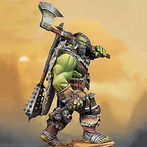 FCBEL 1/24 75mm Alter Ork-Samurai-Harz-Charakter, Druckgussmodell, zerlegt und unbemalt Miniatur-Soldat-Bausatz/Y6298 FCBEL 1/24 75mm Alter Ork-Samurai-Harz-Charakter, Druckgussmodell, zerlegt und unbemalt Miniatur-Soldat-Bausatz/Y6298 von FCBEL
