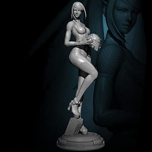 FCBEL 75mm 1/24 Sci-Fi Planet Woman Warrior Miniaturbausatz Resin Charakter Druckgussmodell, unmontiert und unbemalt Modellbausatz //X5871J von FCBEL