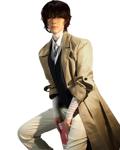FCCAM Dazai Osamu Cosplay Anime Cosplay Bungo Stray Dogs Cosplay Karnevals Kostüm Dazai Osamu Kostüm Einschließlich Bandagen,S FCCAM Dazai Osamu Cosplay Anime Cosplay Bungo Stray Dogs Cosplay Karnevals Kostüm Dazai Osamu Kostüm Einschließlich Bandagen,S von FCCAM