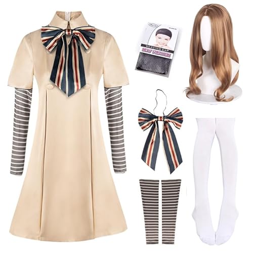 FCCAM Megan Cosplay Horror Film Charakter Cosplay Megan Uniform Complete Set Halloween Karneval Kostüm Rollenspiel Kostüm Outfit, XL FCCAM Megan Cosplay Horror Film Charakter Cosplay Megan Uniform Complete Set Halloween Karneval Kostüm Rollenspiel Kostüm Outfit, XL von FCCAM