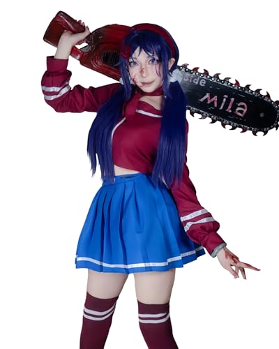 FCCAM MiSide Cosplay Anime Cosplay Outfit MiSide Kostüm Kind Mita Cosplay Pretty Mita Cosplay Mita Kostüm,Mita, XXL von FCCAM