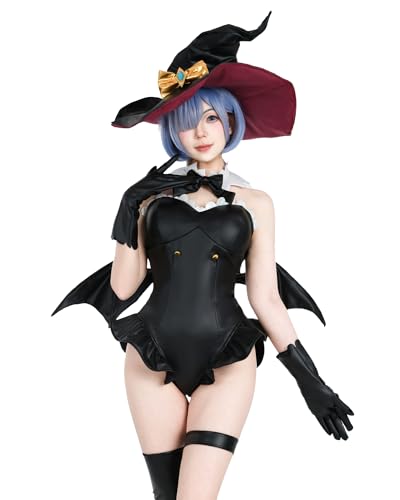 FCCAM Re0 Rem Cosplay Bunny Kostüm Senpai Bunny Suit Damen Anime Re:Life in a different world from zero Rem Kostüm, XXL FCCAM Re0 Rem Cosplay Bunny Kostüm Senpai Bunny Suit Damen Anime Re:Life in a different world from zero Rem Kostüm, XXL von FCCAM