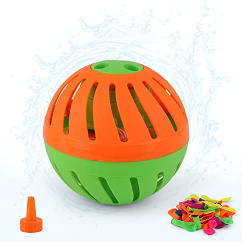 FCHMY Splash Ball,Splash Wasserbombe Spielzeug Ballon Streich Spielzeug mit Timer und 50 Ballon-Aktivitäten für drinnen und draußen für Kinder, Mehrfarbig von FCHMY