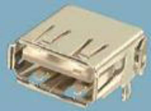 FCI Einbaubuchse USB Typ A 2.0 Buchse, Einbau horizontal USB 1 Port 87520-0010BLF Inhalt von FCI
