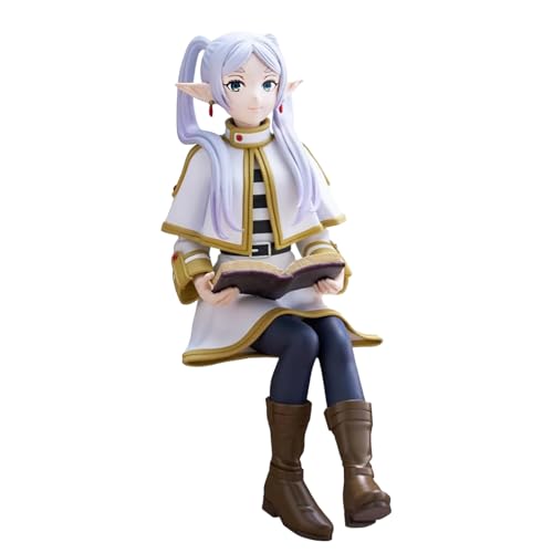 Frieren Figuren, Action Figures, Frieren Sitzender Position Charakter Modell, Charakterfigur Anime, Cartoon-Figur Modell Ornamente, Desktop-Dekorationen von FCMTFV