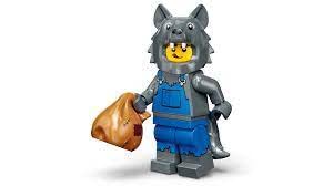 FCP Lego 71034 Minifigures Serie 23, Beutelset in limitierter Auflage 2022, Kollektion mit 1 von 12 Wählen Sie Ihren Charakter (Wolf) von FCP