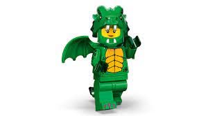 FCP Lego 71034 Minifigures Serie 23, Set Beutel in limitierter Auflage 2022, Kollektion mit 1 von 12 Wählen Sie Ihren Charakter (Grüner Drache) von FCP