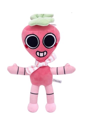 FCXVXCL Dandy's World Plüschtier, Dandy Horror Games Plush, Horror Game Plüschkissen Spielzeug, Erdbeerkopf Plüschspielzeug, Halloween Plüsch Dandy, Geschenke für Jungen, Mädchen, Kinder, Erwachsene FCXVXCL Dandy's World Plüschtier, Dandy Horror Games Plush, Horror Game Plüschkissen Spielzeug, Erdbeerkopf Plüschspielzeug, Halloween Plüsch Dandy, Geschenke für Jungen, Mädchen, Kinder, Erwachsene von FCXVXCL