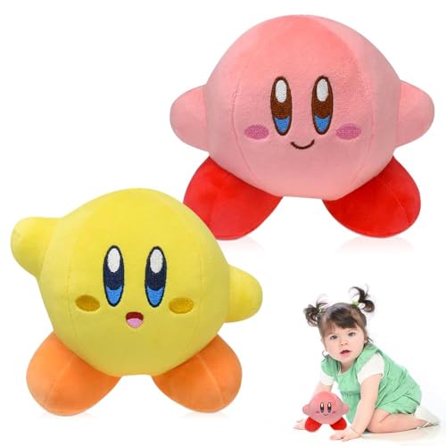 FCXVXCL Ki-by Kuscheltier, 2 Stück Ki-by Plüschtier, Anime Ki-by Stofftier Plüschtiere, Weiche Ki-by Plüschtier, Kinder Cartoon Plüschtier, Geschenke für Kuscheltierliebhaber FCXVXCL Ki-by Kuscheltier, 2 Stück Ki-by Plüschtier, Anime Ki-by Stofftier Plüschtiere, Weiche Ki-by Plüschtier, Kinder Cartoon Plüschtier, Geschenke für Kuscheltierliebhaber von FCXVXCL