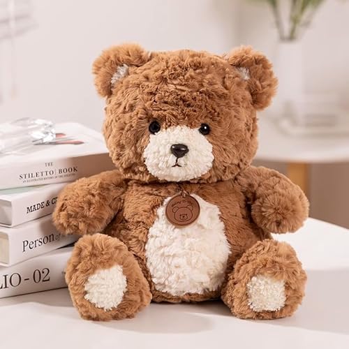 FCXVXCL Teddy Bear Plüschtier, Spielzeug Stofftier, Plüschpuppe Kinderspielzeug Plüschtiere, Kuscheltier Karikatur Spielzeug, Süße Plüschpuppen für Kinder 30CM(B) von FCXVXCL