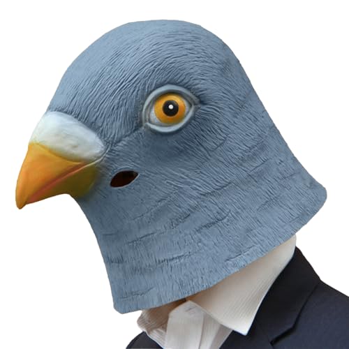 FDGGT 1 Stück Taubenkopfbedeckung, Kreative Tierkopfbedeckung, Rollenspiel-Requisiten, Party-Dress-Up-Kopfbedeckung, Performance-Requisiten von FDGGT