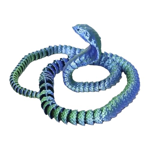 3D Gedruckte Schlange, 3D Gedruckter Schlange Realistische, 3D Druck Schlange Beweglicher, 3D-Schlangenspielzeug, 3D Gedruckte Dekoration Für Büro Und Zuhause, Lustige 3D-Tiere Schlangenspielzeug 3D Gedruckte Schlange, 3D Gedruckter Schlange Realistische, 3D Druck Schlange Beweglicher, 3D-Schlangenspielzeug, 3D Gedruckte Dekoration Für Büro Und Zuhause, Lustige 3D-Tiere Schlangenspielzeug von FDJZXW