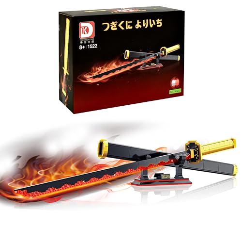 FÉENOMENN Bauspielzeug Yoriichi Schwert, 606 Teile, Premium-Box von FEENOMENN