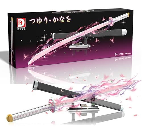 FÉENOMENN Katana Demon Slayer Kanao – Schwert Spiel Bau 706 Teile – Premium-Set FÉENOMENN Katana Demon Slayer Kanao – Schwert Spiel Bau 706 Teile – Premium-Set von FEENOMENN