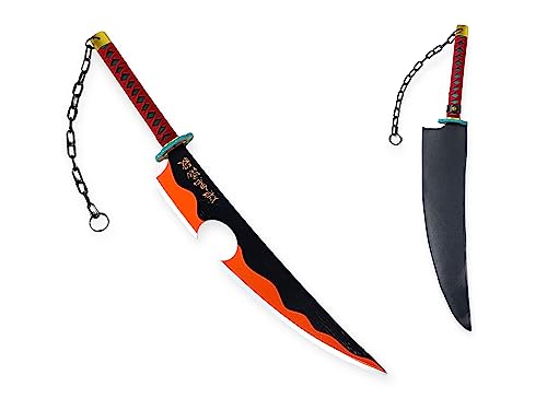 FÉENOMENN Katana Demon Slayer – Tengen UZUI – Schwert mit farbiger Holzklinge FÉENOMENN Katana Demon Slayer – Tengen UZUI – Schwert mit farbiger Holzklinge von FEENOMENN