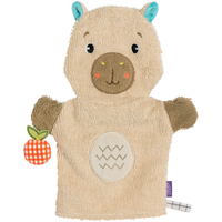 FEHN 040326 Waschhandschuh Capybara Clara Beige/Braun FEHN 040326 Waschhandschuh Capybara Clara Beige/Braun von FEHN