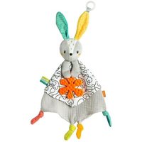 FEHN 49046 Activity-Schmusetuch Hase Mehrfarbig von FEHN