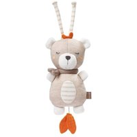 FEHN 52022 Mini-Spieluhr Teddy fehnNATUR Braun Schlaf Kindlein schlaf von FEHN