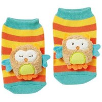 FEHN 71580 Rasselsocken Eule Mehrfarbig von FEHN