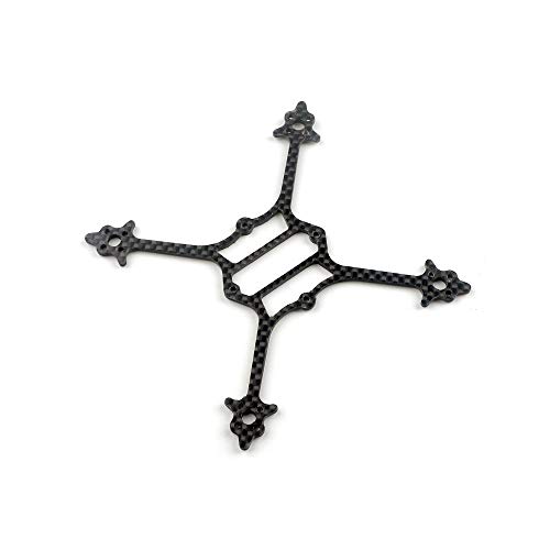 FEICHAO 115mm Radstand Bodenplatte 3K Kohlefaser für Happymodel Crux3 Quadcopter Racer Drone von FEICHAO