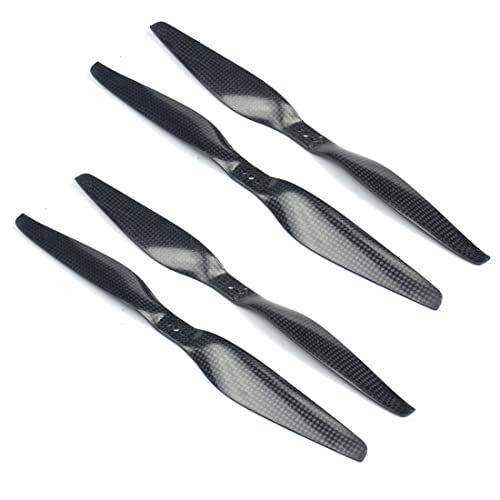 FEICHAO 1255 Propeller CW CCW 3 Löcher 3K Carbon Fiber Prop 12x5.5 für Quadcopter Hexakopter Octocopter Multicopter (2 Paar) von FEICHAO