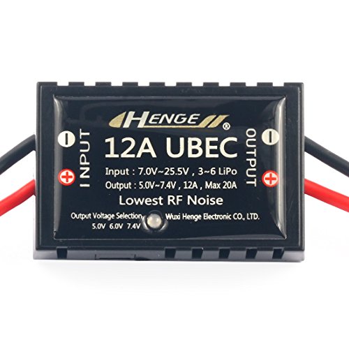 FEICHAO 12A UBEC Switch Mode BEC Voltage Stabilizer Output 5V / 6V / 7.4V 12A Max 20A Input 3S-6S Lipo 7V-25.5V for RC Airplane 7,4 V 12 A Max 20A Eingabe 3S-6S Lipo 7V-25.5V für RC Flugzeug FEICHAO 12A UBEC Switch Mode BEC Voltage Stabilizer Output 5V / 6V / 7.4V 12A Max 20A Input 3S-6S Lipo 7V-25.5V for RC Airplane 7,4 V 12 A Max 20A Eingabe 3S-6S Lipo 7V-25.5V für RC Flugzeug von FEICHAO