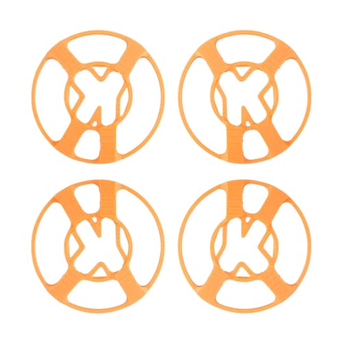 FEICHAO Drohnenschutz Zubehör Propeller Protector Cover Anti-Scratch Cover Montagehalterung Kompatibel mit NEO Drone (obere Abdeckung Orange) von FEICHAO
