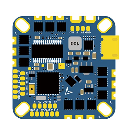 FEICHAO F411 20 A/35 A ESC AIO 2S-5S BLHELI_S Flight Controller MPU6000 für Frsky/Futaba/Flysky/TBS Crossfire/DSM-X DSM-2 Receiver (20 A) von FEICHAO