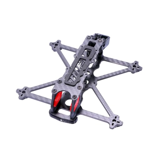 FEICHAO Fi-150 8.9 cm/Fi-100 5.1 cm/Fi-118 6.3 cm/Fi-135 7.6 cm Frame Kit Compatible with O3 Air Unit RC Drone (6.3 cm Fi-118) von FEICHAO