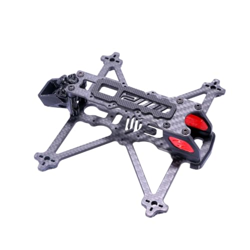 FEICHAO Fi-150 8.9 cm/Fi-100 5.1 cm/Fi-118 6.3 cm/Fi-135 7.6 cm Frame Kit Compatible with O3 Air Unit RC Drone (7.6 cm Fi-135) von FEICHAO