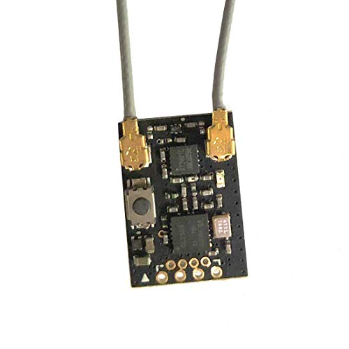 FEICHAO Mini-Fernbedienungsempfänger 12CH XR602T-D / 8CH XR602T-S / XR602T-F2 / XR602T-A Diversity-Antenne für DSM · X / 2 / JR/FUTABA/Frsky/Jumper/Flysky-Funksteuerung (12CH XR602T-D) von FEICHAO