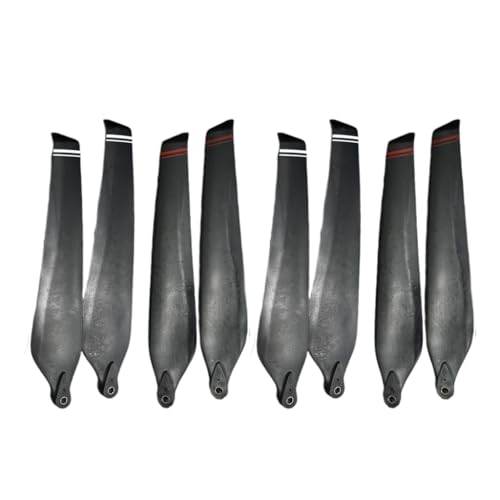 FEICHAO P100 P80 Propeller CW CCW Kohlefaser-Paddel für RC-Drohne, Ersatzzubehör (P100 Carbon-Nylon, 2 Set) von FEICHAO