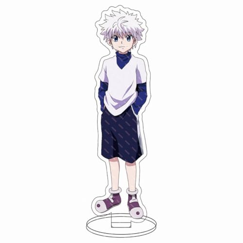 FEIDIAO Anime HUNTERHUNTER Figur Ständer 15cm Niedlicher HUNTERHUNTER Ständer Desktop Dekoration Anime Fans Sammlungen (A) von FEIDIAO