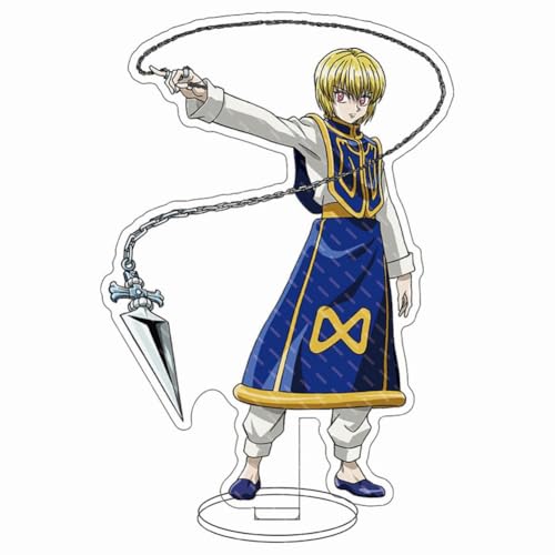 FEIDIAO Anime HUNTERHUNTER Figur Ständer 15cm Niedlicher HUNTERHUNTER Ständer Desktop Dekoration Anime Fans Sammlungen (C) von FEIDIAO