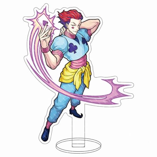 FEIDIAO Anime HUNTERHUNTER Figur Ständer 15cm Niedlicher HUNTERHUNTER Ständer Desktop Dekoration Anime Fans Sammlungen (G) von FEIDIAO