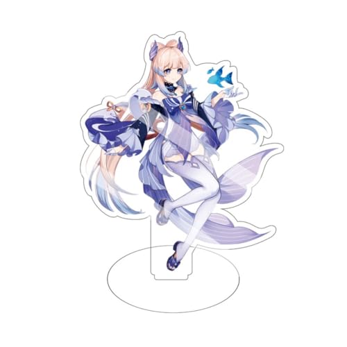 FEIDIAO Gen Shin Ständer Spiel Charakter Kokomi, Kujou Sara Action Figur Ständer Desktop Dekoration Anime Fans Sammlungen (A) von FEIDIAO