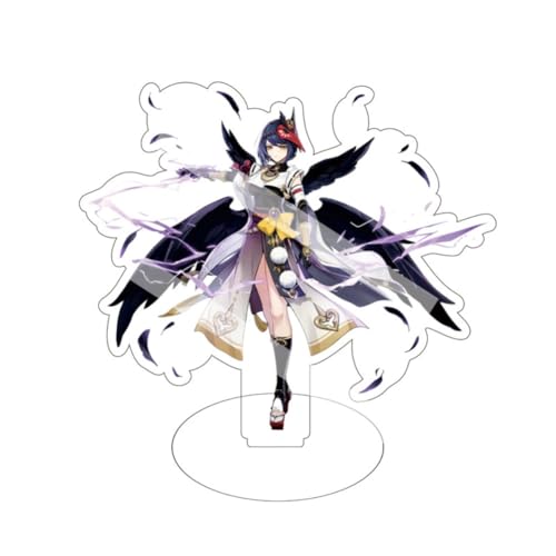 FEIDIAO Gen Shin Ständer Spiel Charakter Kokomi, Kujou Sara Action Figur Ständer Desktop Dekoration Anime Fans Sammlungen (B) von FEIDIAO