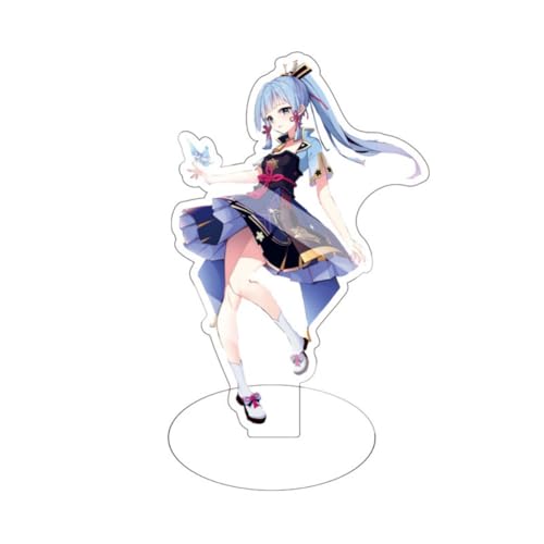 FEIDIAO Gen Shin Ständer Spiel Charakter Kokomi, Kujou Sara Action Figur Ständer Desktop Dekoration Anime Fans Sammlungen (E) von FEIDIAO