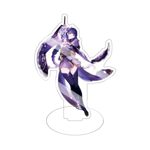 FEIDIAO Gen Shin Ständer Spiel Charakter Kokomi, Kujou Sara Action Figur Ständer Desktop Dekoration Anime Fans Sammlungen (G) von FEIDIAO