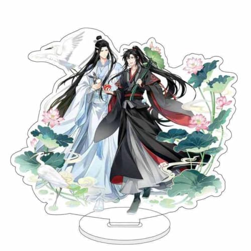 FEIDIAO Grandmasters of Demonic Cultivation Acryl Ständer LAN Wangji & Wei Wuxian Action Figur Ständer Desktop Dekoration Anime Fans Sammlungen (B) von FEIDIAO