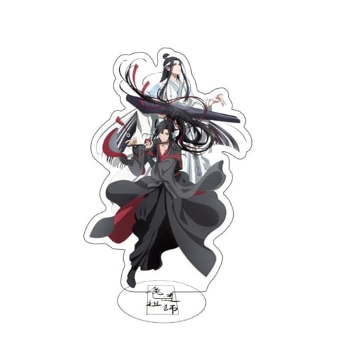 FEIDIAO Grandmasters of Demonic Cultivation Acryl Ständer LAN Wangji & Wei Wuxian Action Figur Ständer Desktop Dekoration Anime Fans Sammlungen (D) von FEIDIAO