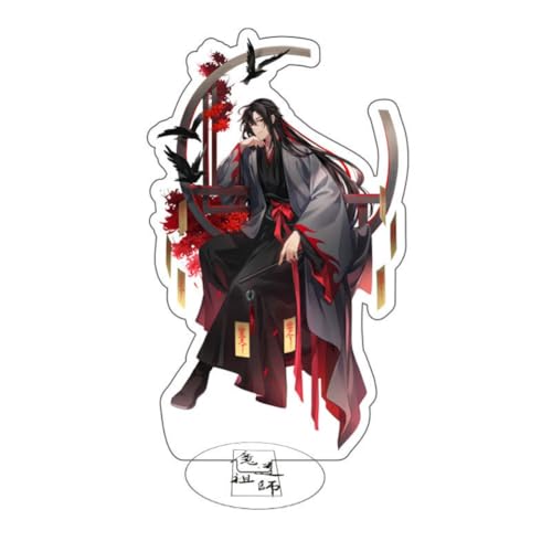 FEIDIAO Grandmasters of Demonic Cultivation Acryl Ständer LAN Wangji & Wei Wuxian Action Figur Ständer Desktop Dekoration Anime Fans Sammlungen (E) von FEIDIAO