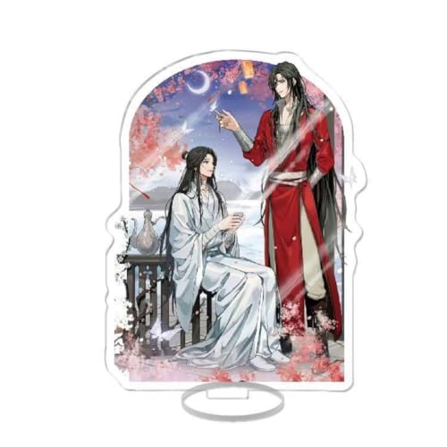 FEIDIAO Heaven Official Blessings Acryl Ständer Hua Cheng & Xie Lian Action Figur Ständer Desktop Dekoration Anime Fans Sammlungen (D) von FEIDIAO