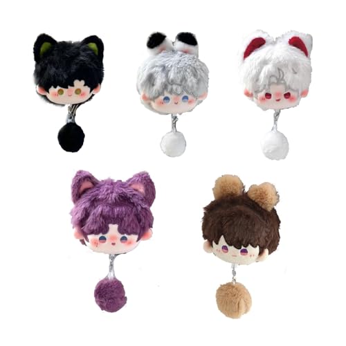 FEIDIAO Love Deepspace Chibi Figur Puppe Niedliche Xavier Figur Plüsch Anhänger Rucksack Dekoration Zubehör 5pcs FEIDIAO Love Deepspace Chibi Figur Puppe Niedliche Xavier Figur Plüsch Anhänger Rucksack Dekoration Zubehör 5pcs von FEIDIAO