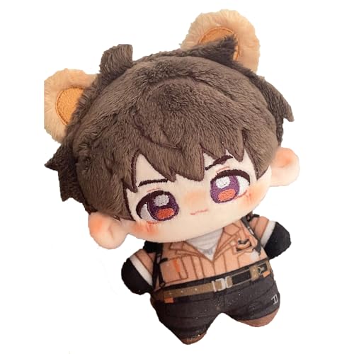 FEIDIAO Love Deepspace Chibi Figur Puppe Schlüsselanhänger Niedliche Caleb Figur Plüsch Anhänger Rucksack Deko Zubehör von FEIDIAO
