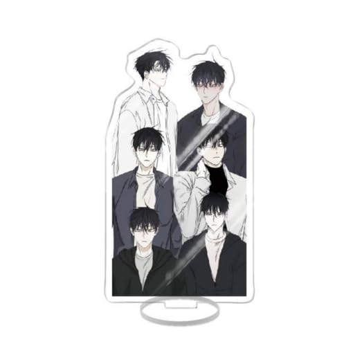 FEIDIAO Low Tide Twilights Acryl Ständer Kim Euihyun & Yeo Taeju Action Figur Ständer Desktop Dekoration Anime Fans Sammlungen (J) von FEIDIAO