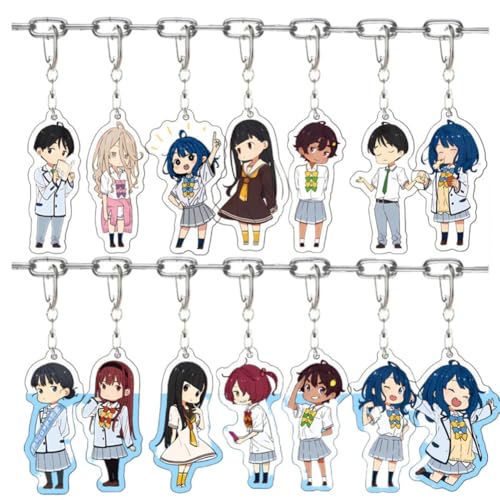 FEIDIAO Makeine Schlüsselbund Too Many Losing Heroines Charakter Acryl Anhänger Schlüsselanhänger Anime Figur Schlüssel Tasche Anhänger Zubehör 14pcs FEIDIAO Makeine Schlüsselbund Too Many Losing Heroines Charakter Acryl Anhänger Schlüsselanhänger Anime Figur Schlüssel Tasche Anhänger Zubehör 14pcs von FEIDIAO