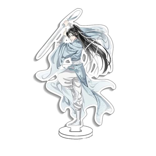 FEIDIAO Mo Dao Zu Shi Ständer LAN Wangji & Wei Wuxian Figur Plakat Ständer Demonic Cultivation Schreibtisch Anime Fans Sammlungen (D) von FEIDIAO