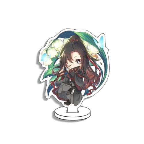 FEIDIAO Mo Dao Zu Shi Ständer LAN Wangji & Wei Wuxian Figur Plakat Ständer Demonic Cultivation Schreibtisch Anime Fans Sammlungen (G) von FEIDIAO