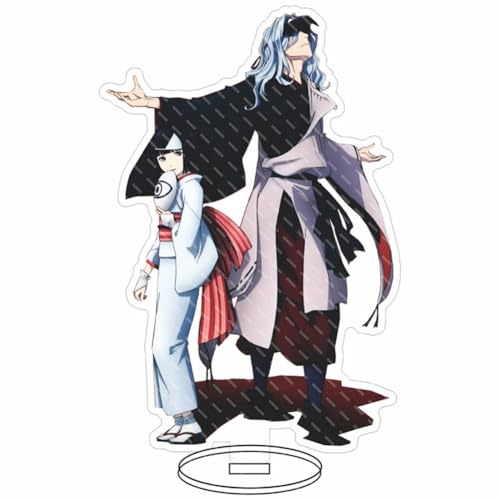 FEIDIAO Nora Gami Acryl Ständer Yato & Iki Hiyori Aktion Figur Stand Schreibtisch Dekoration Anime Fans Sammlungen (D) von FEIDIAO